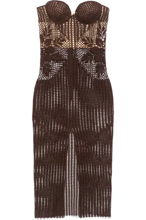 MAGDA BUTRYM Vestido midi palabra de honor