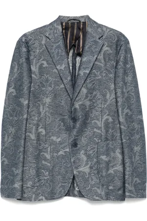 Etro Blazer con motivo de cachemira