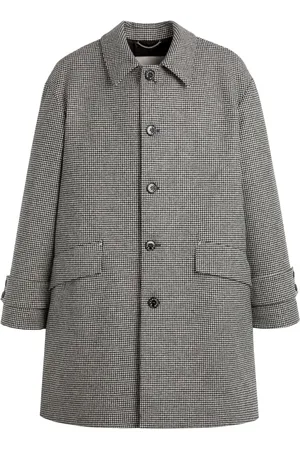 MACKINTOSH Abrigo Humbie con motivo pied de poule