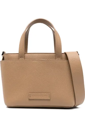 Fabiana Filippi Bolso shopper con ribete de cuentas