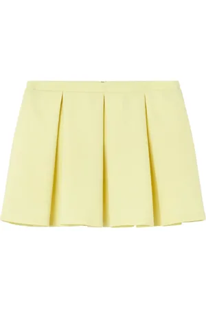VERSACE Minifalda plisada