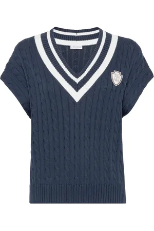 Brunello Cucinelli Camiseta de tirantes de algodón
