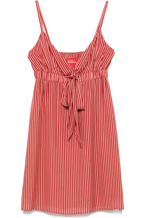 ..,MERCI Vestido corto a rayas