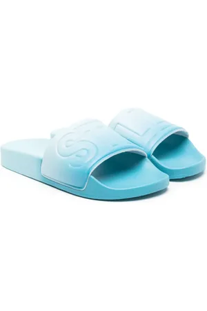 Stella McCartney Chanclas con logo en relieve