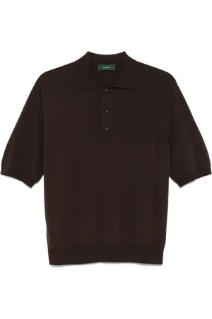 ZANONE Polo de punto fino