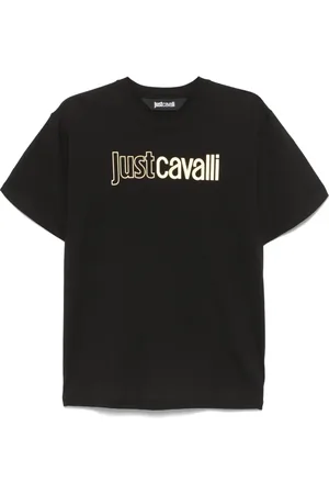 Roberto Cavalli Camiseta con logo estampado