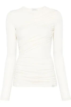 Lanvin Top fruncido