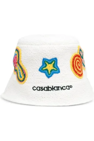 Casablanca Sombrero de pescador con logo bordado