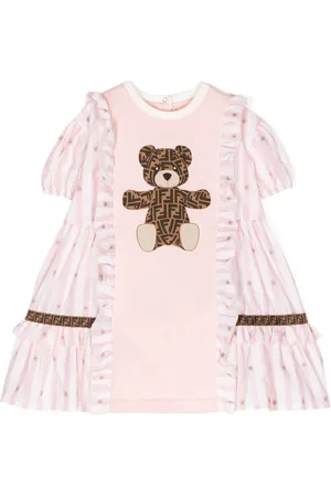 Fendi Vestido con logo FF