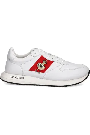 Moschino Zapatillas con aplique de corazón