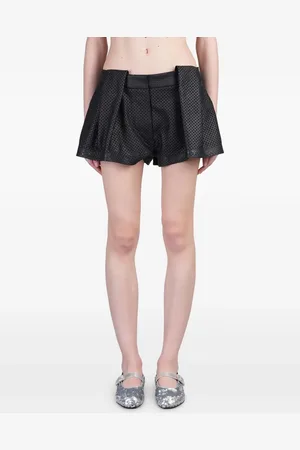 Stella McCartney Pantalones cortos con perforaciones