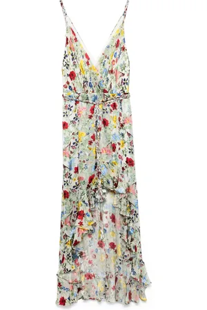 ALICE+OLIVIA Vestido midi con estampado floral