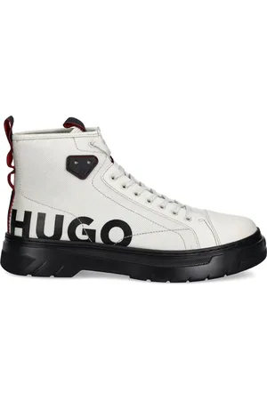 HUGO BOSS Botas con logo estampado