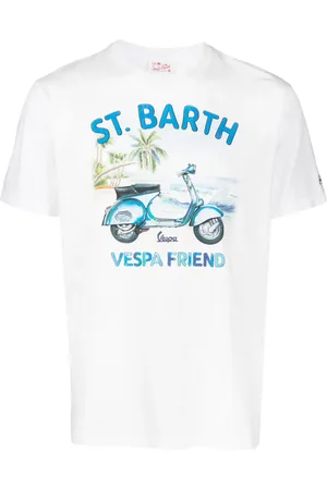 MC2 SAINT BARTH Camiseta con ilustración estampada