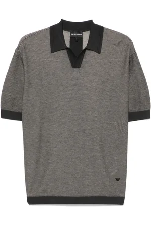 Emporio Armani Camiseta con motivo en jacquard