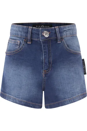 John Richmond Pantalones vaqueros cortos con logo