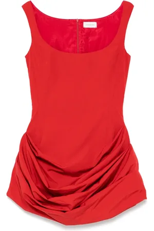 MAGDA BUTRYM Vestido corto drapeado