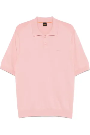 HUGO BOSS Polo de punto fino