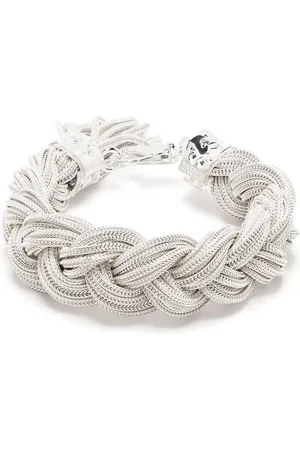 EMANUELE BICOCCHI Pulsera Ice trenzada