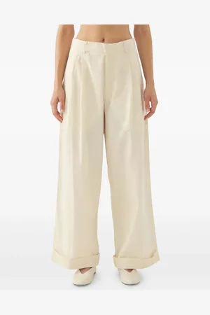 Antik Batik Pantalones rectos con pinzas