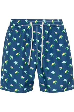 MC2 SAINT BARTH Bañador con tortugas estampadas