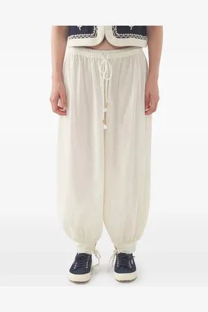 Antik Batik Pantalones Mirabel con cordón