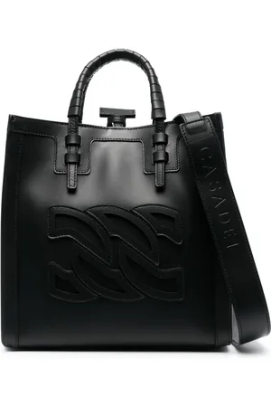Casadei Bolso shopper con parche del logo