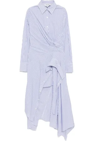 MONSE Vestido camisero a rayas