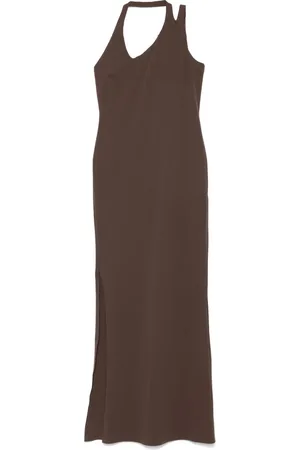 Patrizia Pepe Vestido largo con cuello halter