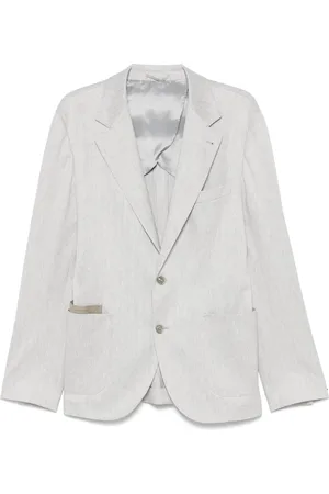 brett johnson Blazer con bolsillo de parche