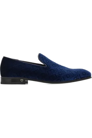 Salvatore Ferragamo Mocasines de terciopelo