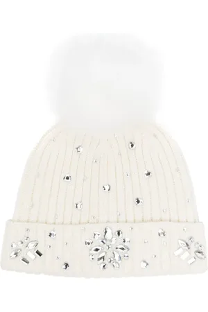 MONNALISA Gorro con detalles de cristales
