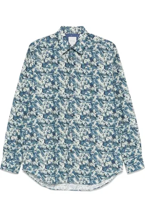 Paul Smith Camisa de algodón con estampado floral