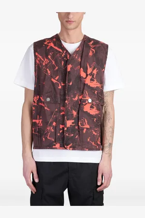 Stone Island Chaleco con distintivo Compass