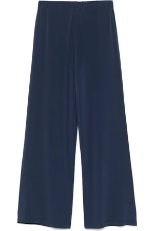 LE TRICOT PERUGIA Pantalones con diseño acampanado