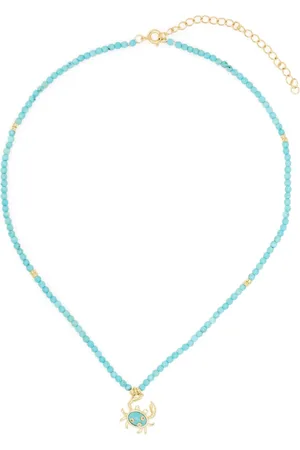 ESHVI Collar con colgante de cangrejo