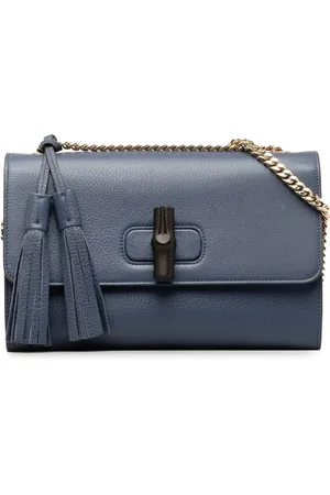 Gucci Bandolera Miss Bamboo Leather mediana 2000-2015