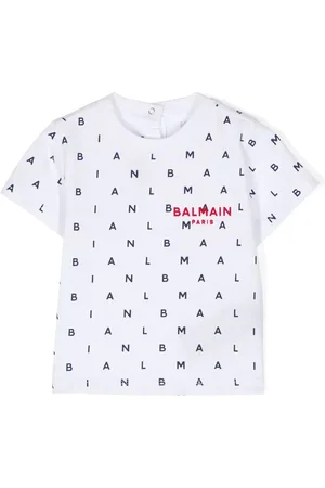 Balmain Camiseta con logo estampado