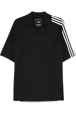 Y-3 Camiseta Cut Line Black