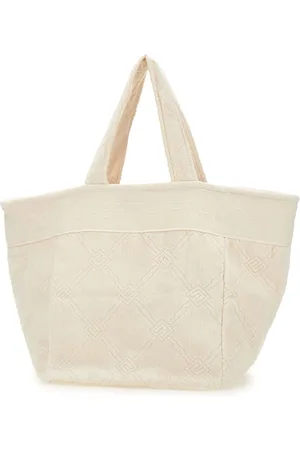 Elisabetta Franchi Bolso shopper con logo en jacquard