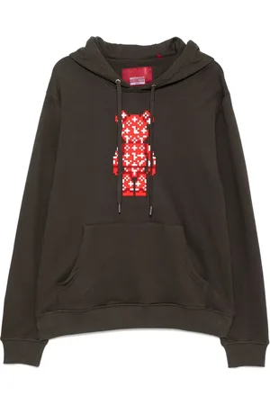 MOSTLY HEARD RARELY SEEN Sudadera con capucha y motivo de oso Sup