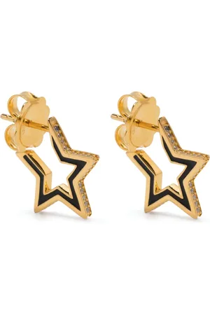 ESHVI Pendientes de aro Stellar