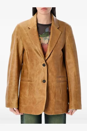 OUR LEGACY Blazer de piel