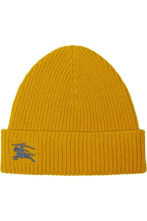 Burberry Gorro de cashmere con bordado EKD