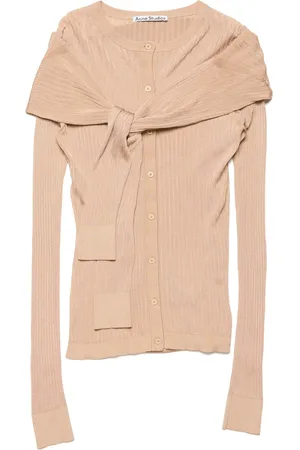 Acne Studios Cárdigan de canalé
