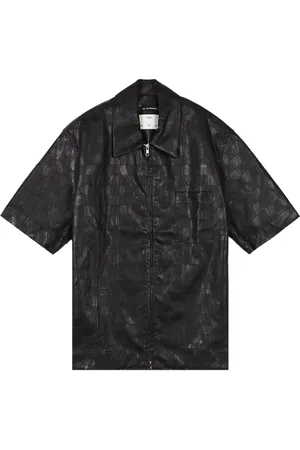 SONG FOR THE MUTE Camisa Black a cuadros