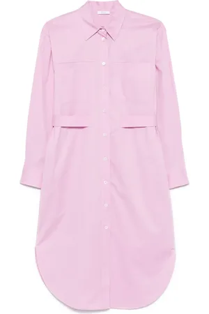 PESERICO SIGN Vestido midi estilo camisero