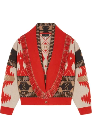 Alanui Cárdigan bomber Icon en jacquard