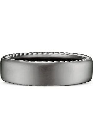David Yurman Anillo Streamline en plata de ley con banda de 6 mm