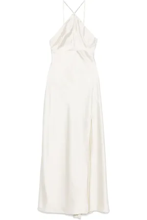 Patrizia Pepe Vestido largo con cuello halter